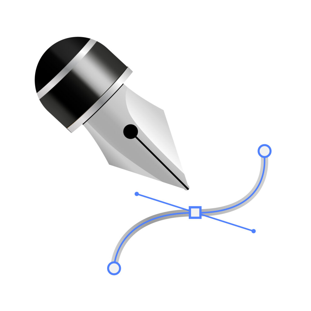 آموزش کار با ابزار Pen در کورل دراو