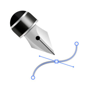 آموزش کار با ابزار Pen در کورل دراو