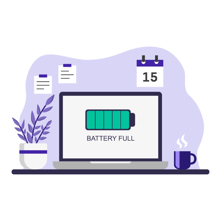 مصرف باتری لپتاپ در ویندوز ۱۱