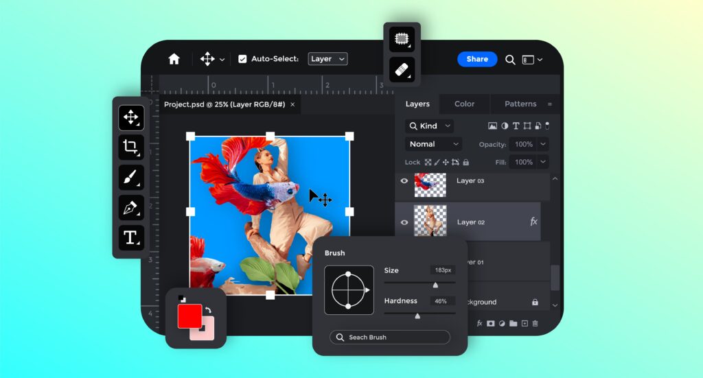 معرفی فیلترهای محبوب فتوشاپ