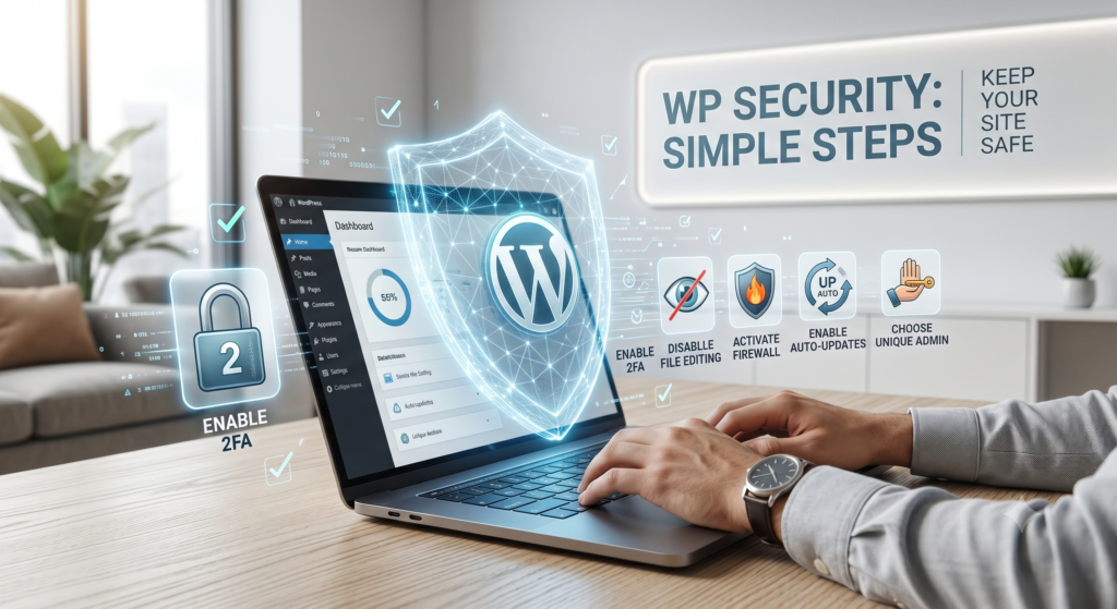 افزایش امنیت وردپرس با چند اقدام ساده